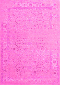 Persian Pink Traditional Rug, tr1357pnk