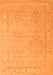 Persian Orange Traditional Rug, tr1357org