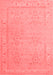 Persian Red Traditional Area Rugs