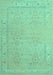 Persian Turquoise Traditional Rug, tr1357turq
