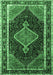 Persian Emerald Green Traditional Rug, tr1358emgrn