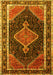 Persian Yellow Traditional Rug, tr1358yw