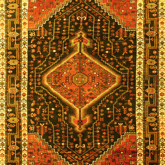 Persian Yellow Traditional Rug, tr1358yw