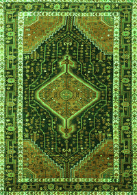 Persian Green Traditional Rug, tr1358grn