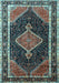 Persian Light Blue Traditional Rug, tr1358lblu