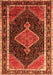 Persian Orange Traditional Rug, tr1358org