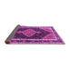 Sideview of Persian Purple Traditional Rug, tr1358pur