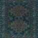 Square Persian Light Blue Traditional Rug, tr1359lblu