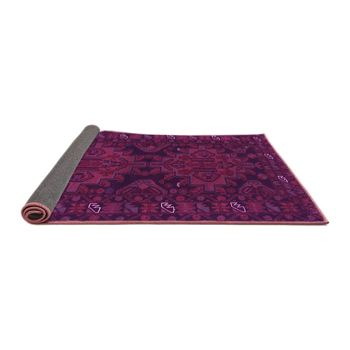 Sideview of Persian Pink Traditional Rug, tr1359pnk