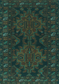 Persian Turquoise Traditional Rug, tr1359turq