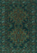 Persian Turquoise Traditional Rug, tr1359turq
