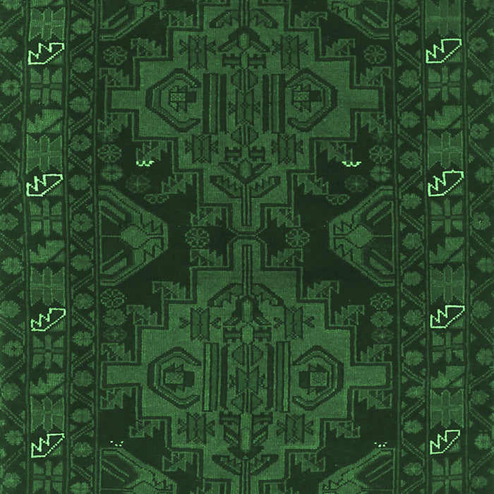 Persian Emerald Green Traditional Rug, tr1359emgrn