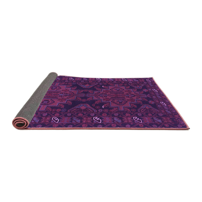 Sideview of Persian Purple Traditional Rug, tr1359pur