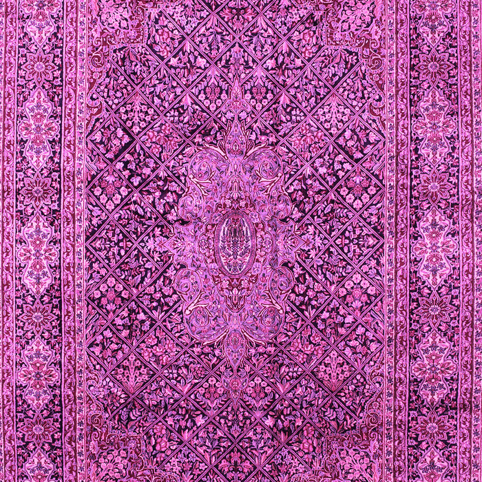 Medallion Pink Traditional Rug, tr135pnk