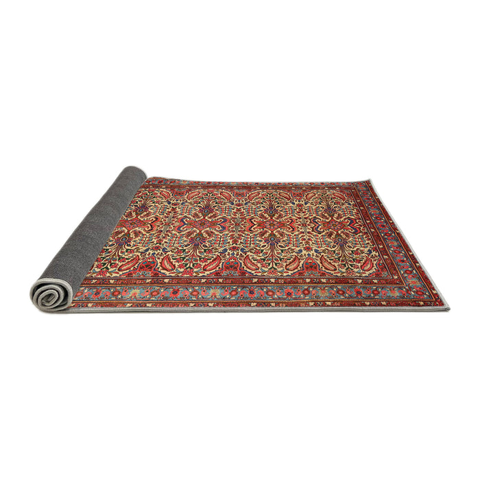 Sideview of Traditional Red Persian Rug, tr1360