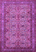 Persian Purple Traditional Rug, tr1360pur