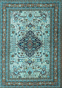 Persian Light Blue Traditional Rug, tr1361lblu