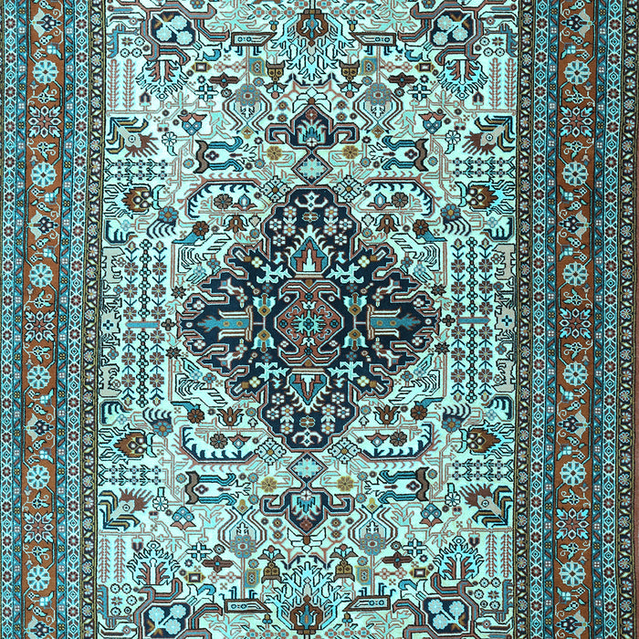 Persian Light Blue Traditional Rug, tr1361lblu