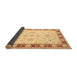 Sideview of Oriental Brown Traditional Rug, tr1362brn