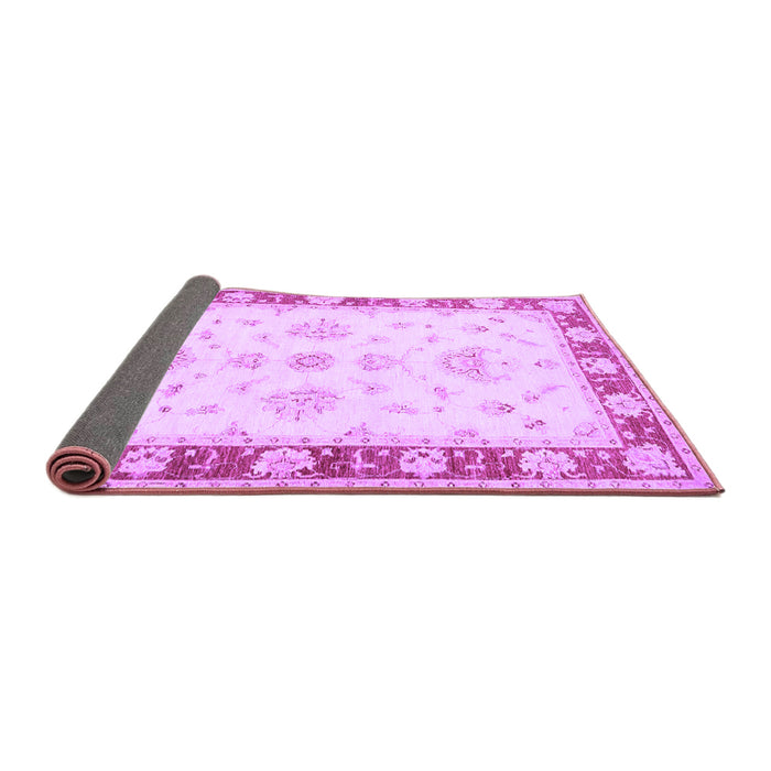 Sideview of Oriental Purple Traditional Rug, tr1362pur