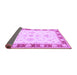 Sideview of Oriental Purple Traditional Rug, tr1362pur