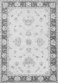 Oriental Gray Traditional Rug, tr1362gry