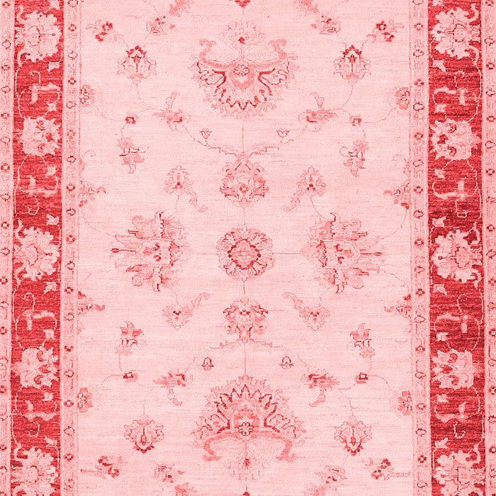 Machine Washable Oriental Red Traditional Rug, wshtr1362red