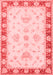 Oriental Red Traditional Area Rugs