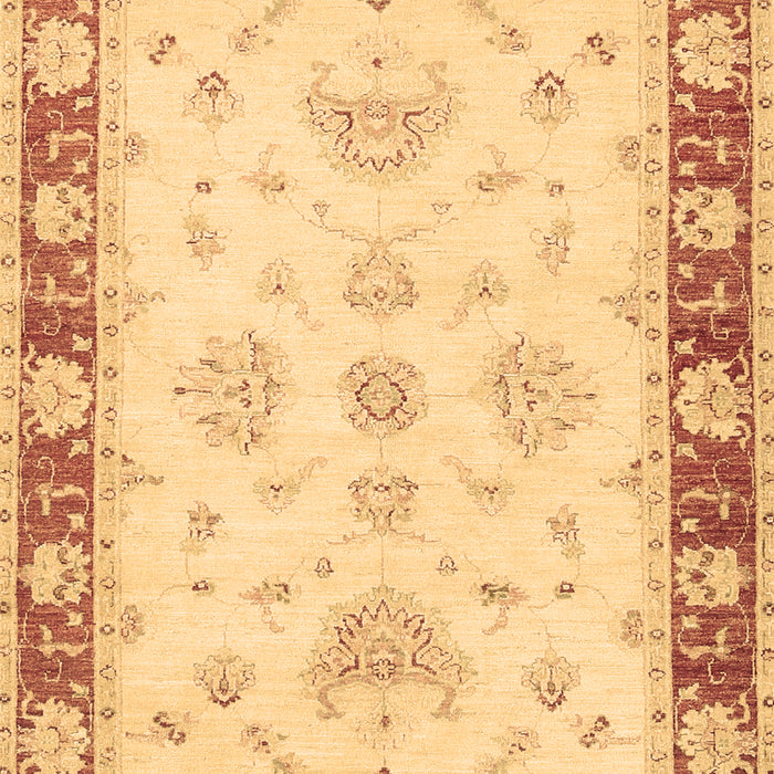 Machine Washable Oriental Brown Traditional Rug, wshtr1362brn