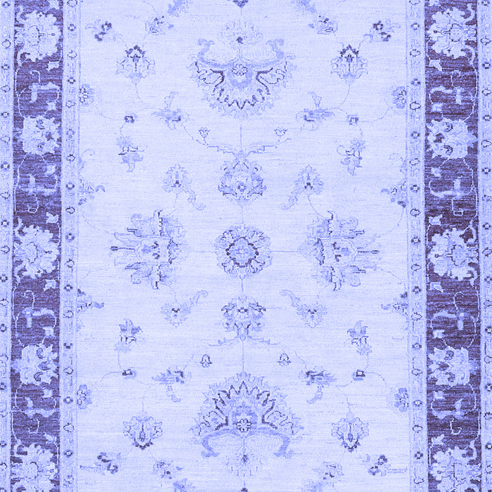 Machine Washable Oriental Blue Traditional Rug, wshtr1362blu