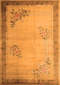 Oriental Orange Asian Inspired Rug, tr1363org