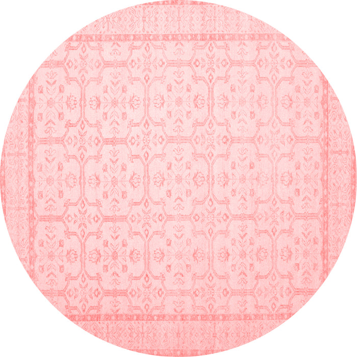 Machine Washable Oriental Red Traditional Rug, wshtr1364red