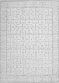 Oriental Gray Traditional Rug, tr1364gry