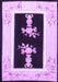 Oriental Purple Asian Inspired Rug, tr1365pur