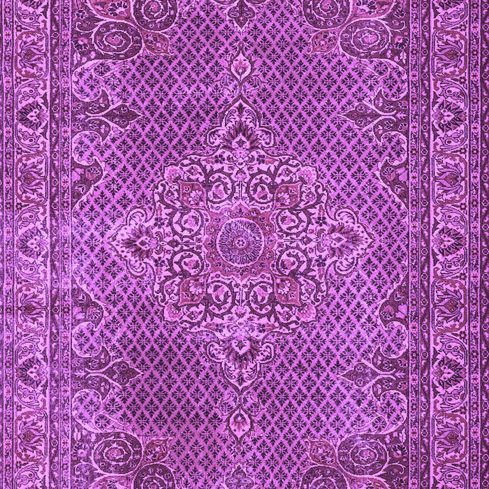 Machine Washable Persian Purple Traditional Area Rugs, wshtr1366pur