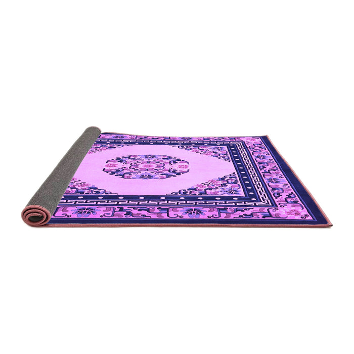 Sideview of Persian Purple Traditional Rug, tr1367pur