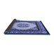 Sideview of Persian Blue Traditional Rug, tr1367blu