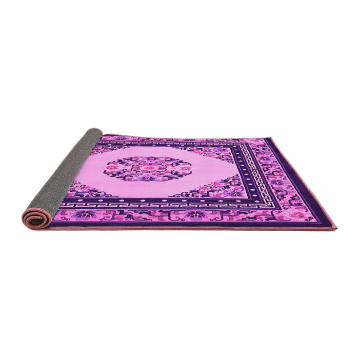Sideview of Persian Pink Traditional Rug, tr1367pnk