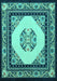 Persian Turquoise Traditional Rug, tr1367turq