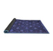 Sideview of Persian Blue Traditional Rug, tr1368blu