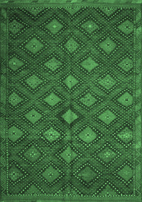 Persian Emerald Green Traditional Rug, tr1368emgrn