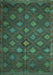 Persian Turquoise Traditional Rug, tr1368turq