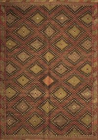 Persian Brown Traditional Rug, tr1368brn