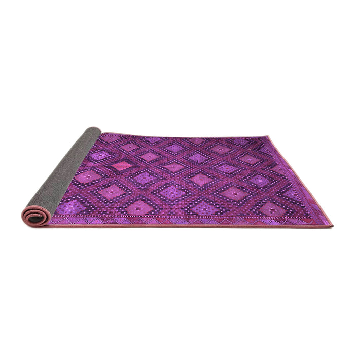 Sideview of Persian Purple Traditional Rug, tr1368pur