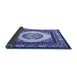 Sideview of Oriental Blue Asian Inspired Rug, tr1369blu