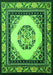 Oriental Green Asian Inspired Rug, tr1369grn