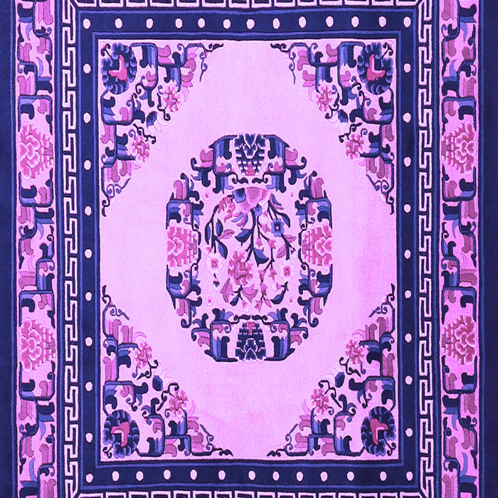 Oriental Purple Asian Inspired Rug, tr1369pur