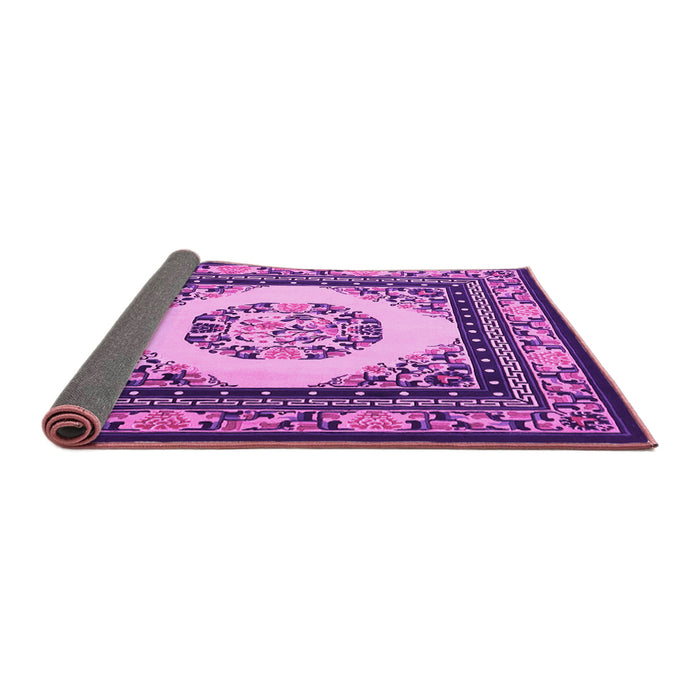 Sideview of Oriental Pink Asian Inspired Rug, tr1369pnk