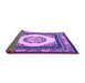 Sideview of Oriental Purple Asian Inspired Rug, tr1369pur