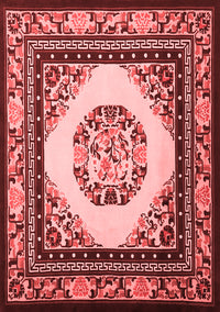 Oriental Red Asian Inspired Rug, tr1369red